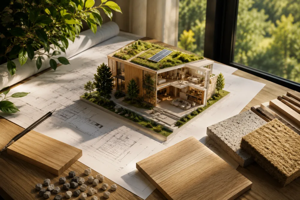 arquitectura residencial sostenible cataluña