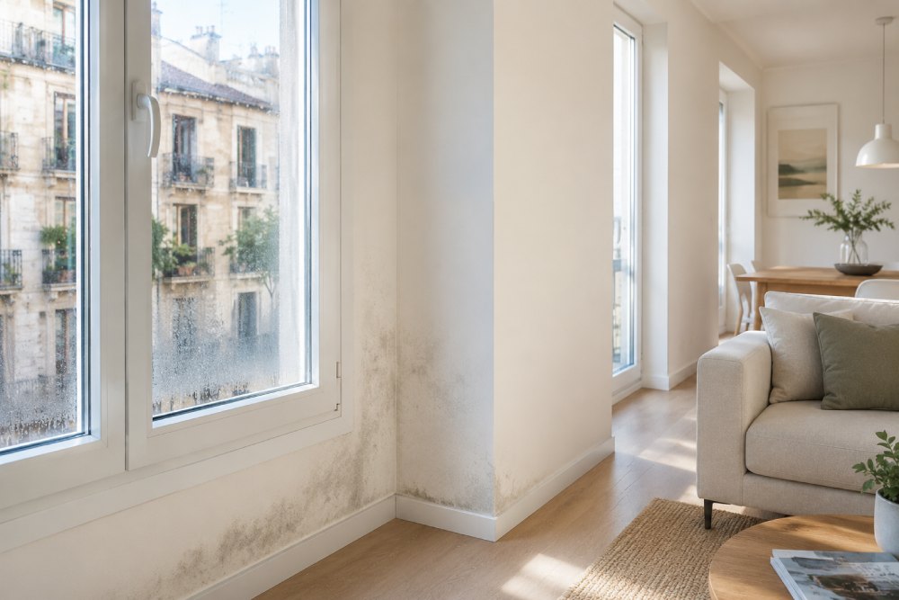 humedad por condensación piso barcelona